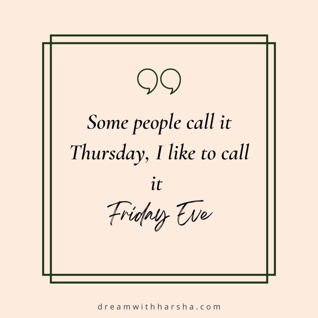 Thursday work motivation: Finish the week strong at work?